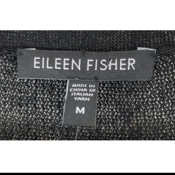 Eileen Fisher polished linen rib tunic top 9428 - Picture 5 of 5